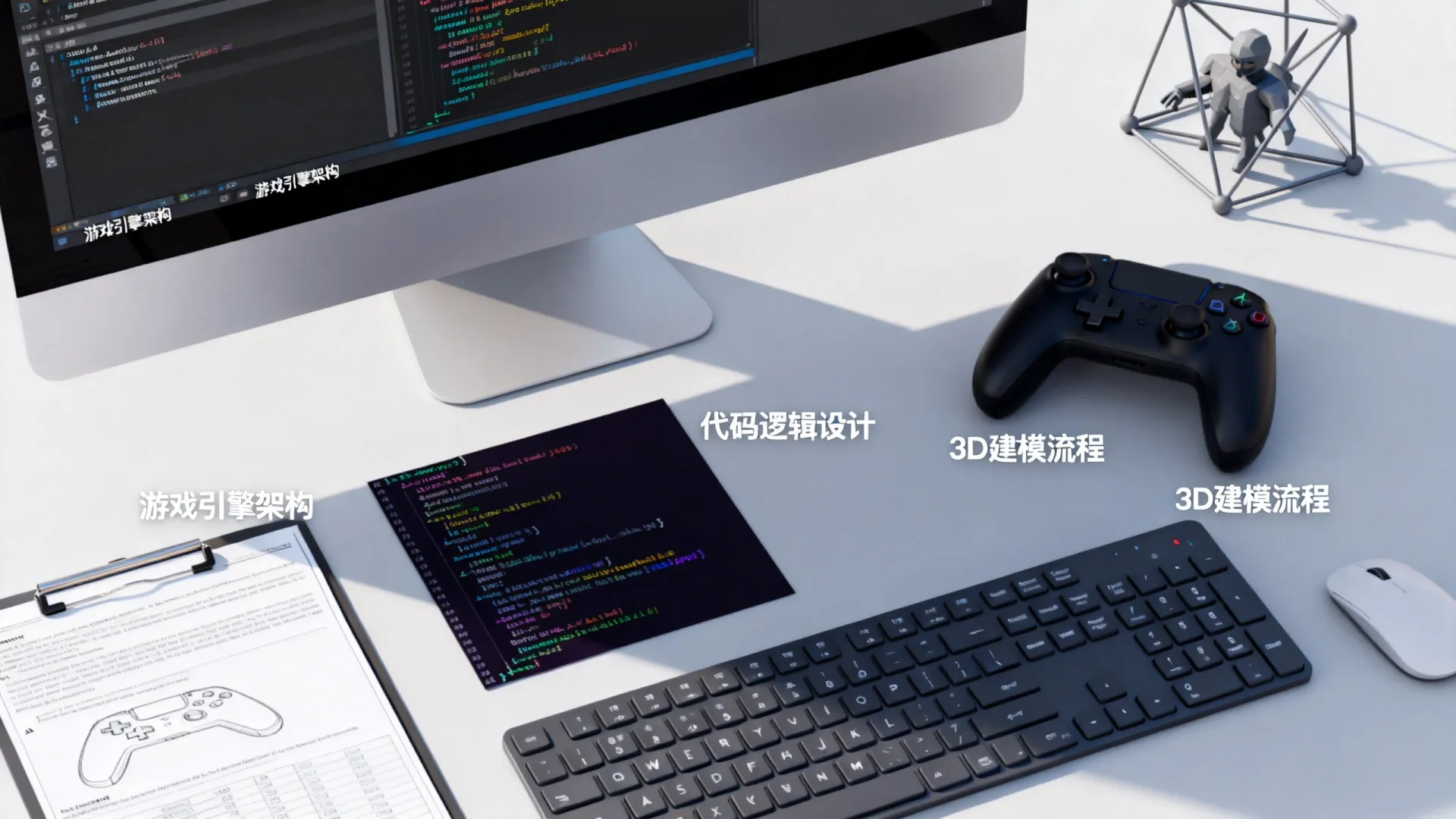 游戏开发的原理有哪些? | 游戏开发基础教程 游戏开发的原理有哪些
