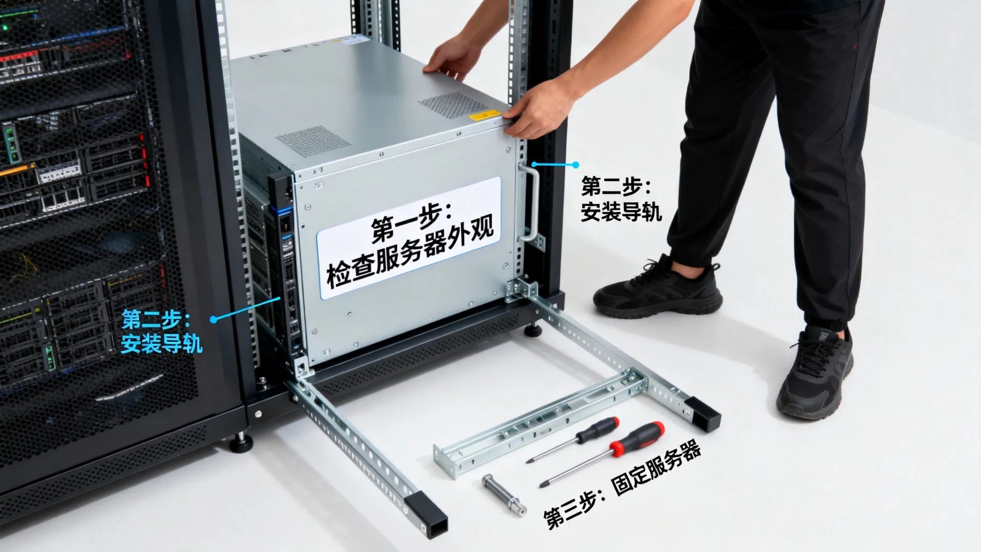 服务器上架流程是什么?数据中心运维指南全解析 数据中心运维指南全解析