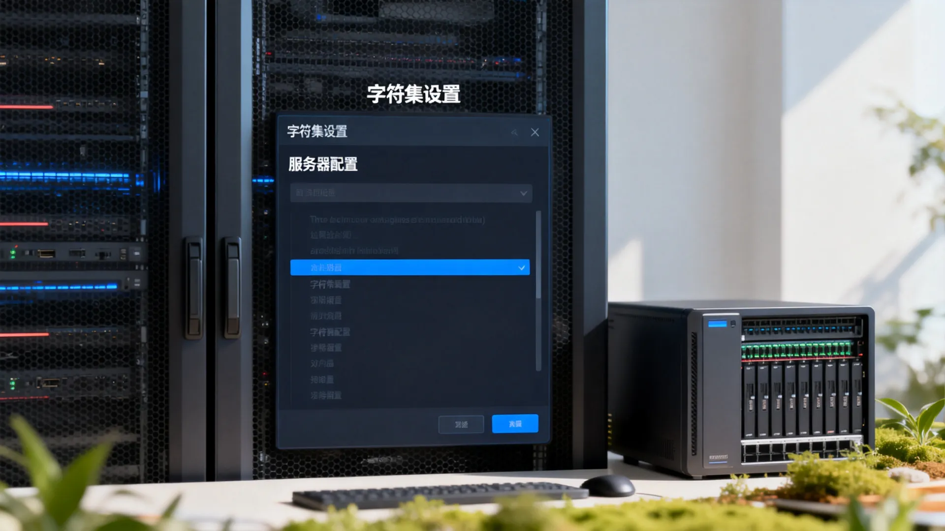 服务器有字符集吗 服务器有字符集吗