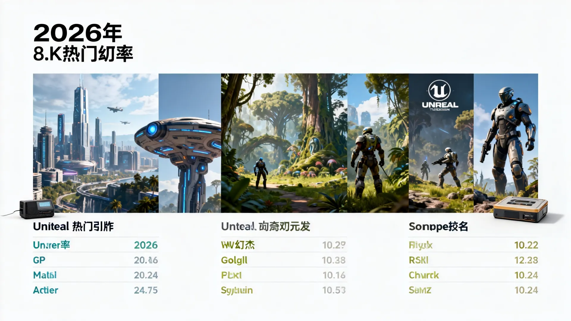 unreal引擎开发的游戏有哪些