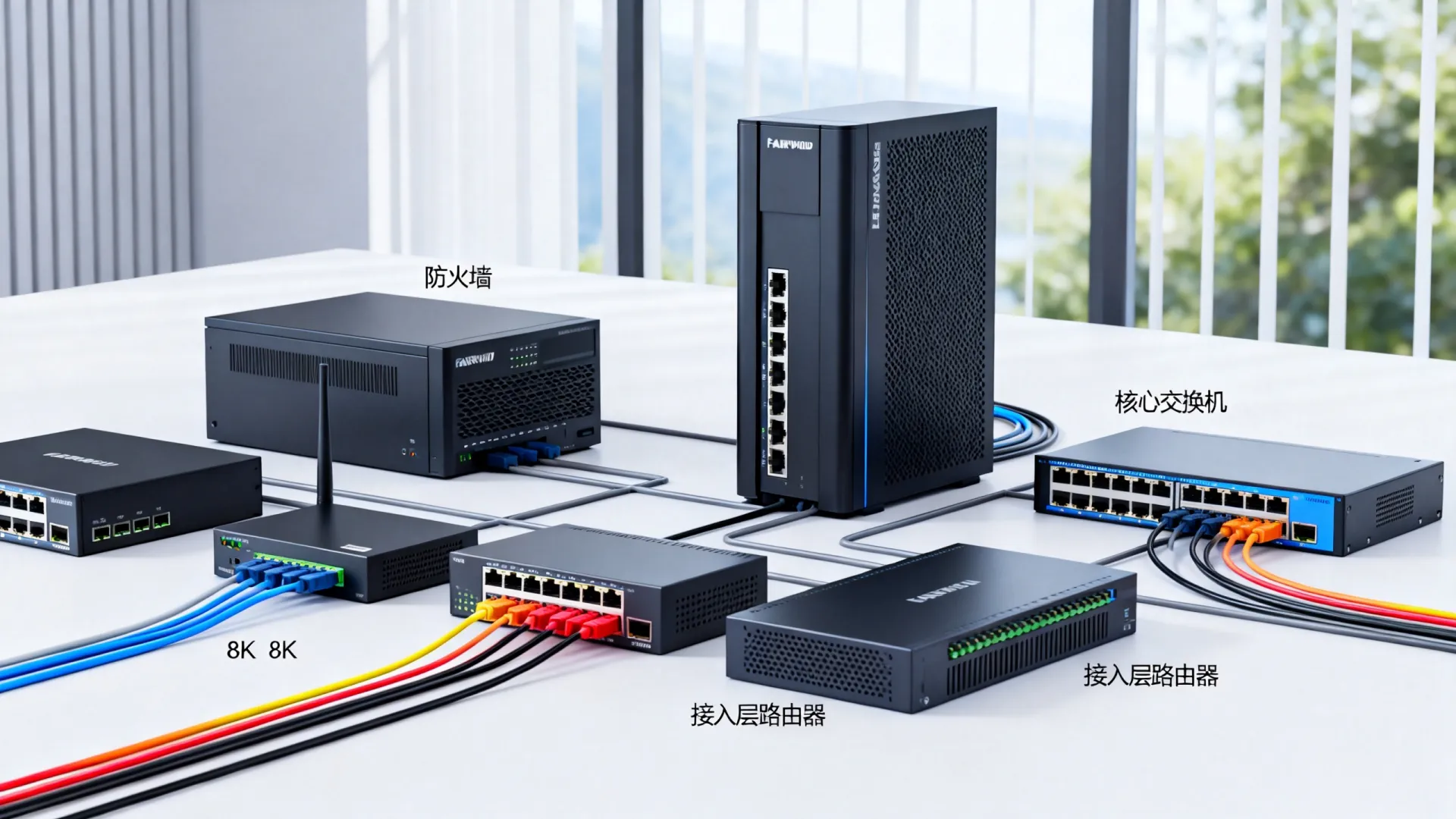 防火墙应用网络拓扑图 防火墙应用网络拓扑图