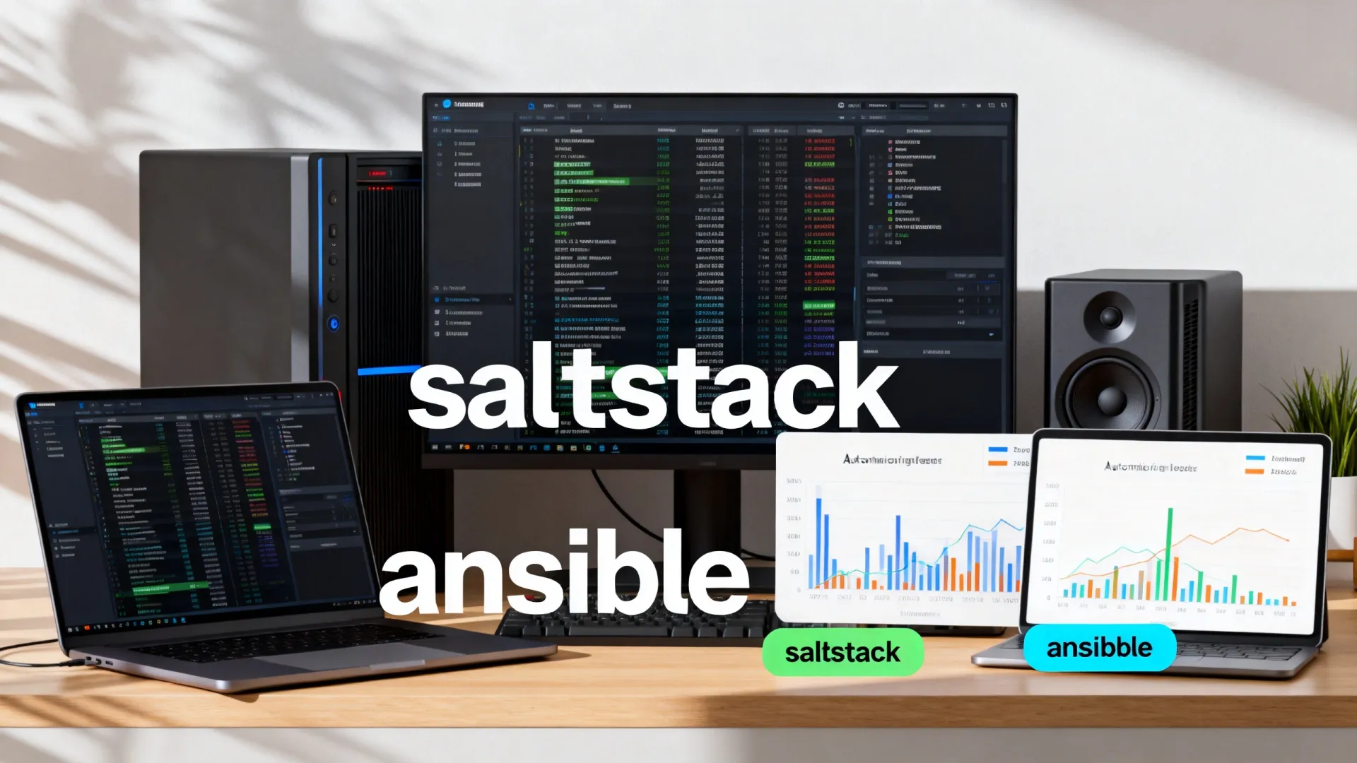 SaltStack为什么比Ansible快?自动化运维工具速度与扩展性实测 SaltStack为什么比Ansible快