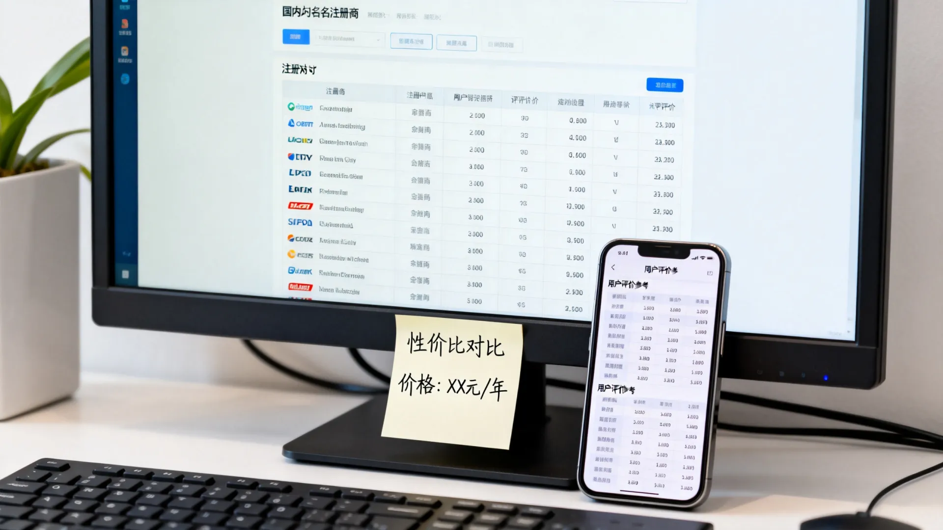 国内域名注册商比较