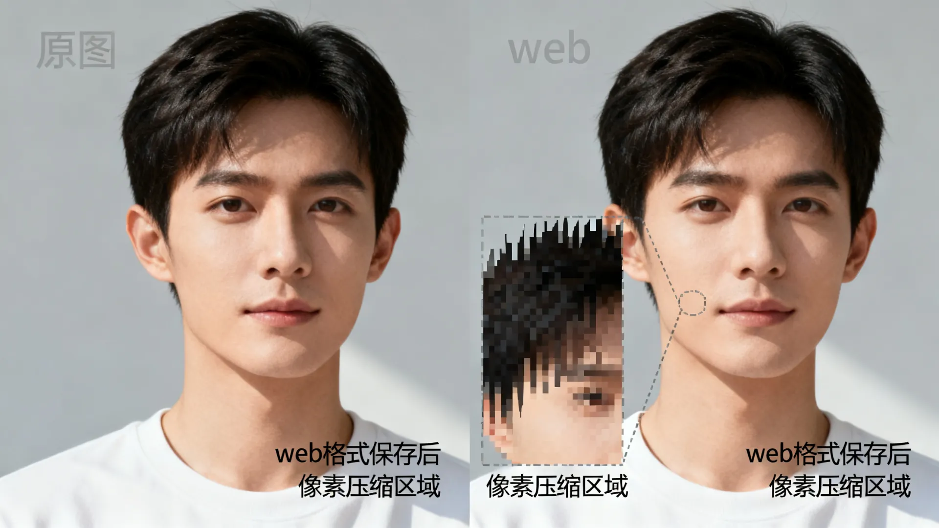 ai存储为web和设备所用格式时图片产生锯齿是什么原因 ai存储为web和设备所用格式时图片产生锯齿是什么原因