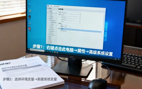ASP.NET环境变量如何正确设置？环境变量配置指南与步骤详解