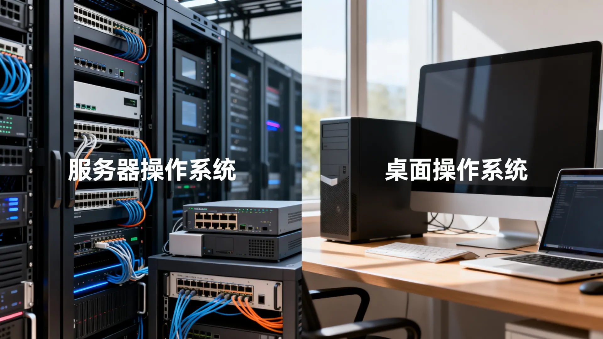 服务器操作系统与桌面操作系统 服务器操作系统与桌面操作系统