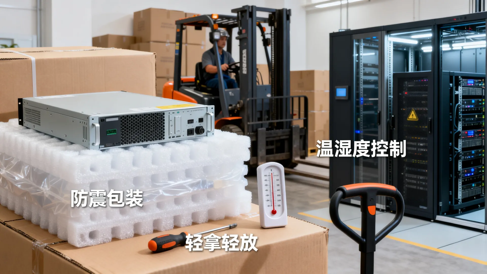 服务器在运输存储中的特殊要求和注意事项