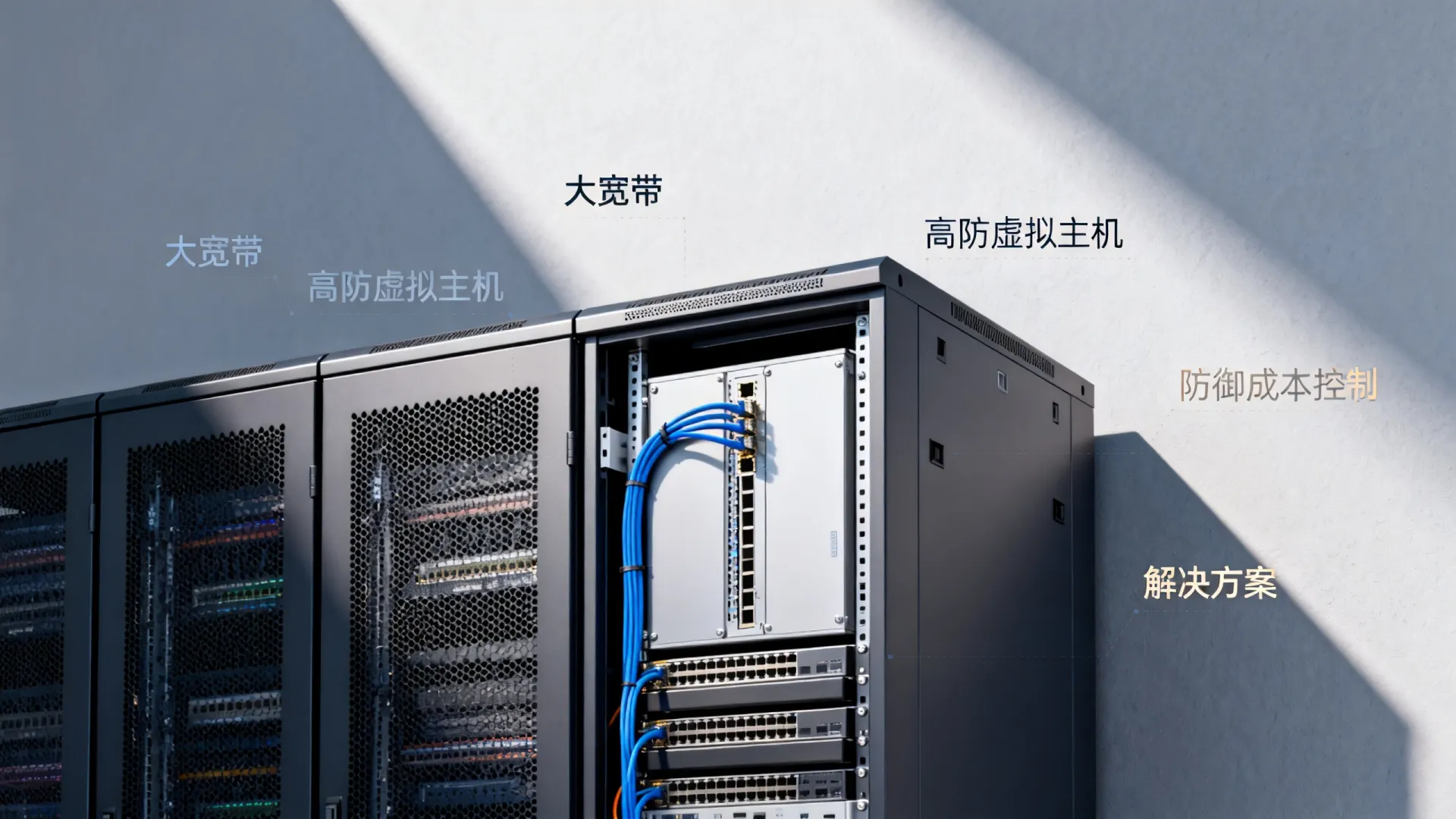 搭建大宽带高防虚拟主机防御成本如何控制? | 高防主机解决方案 搭建大宽带高防虚拟主机防御成本如何控制