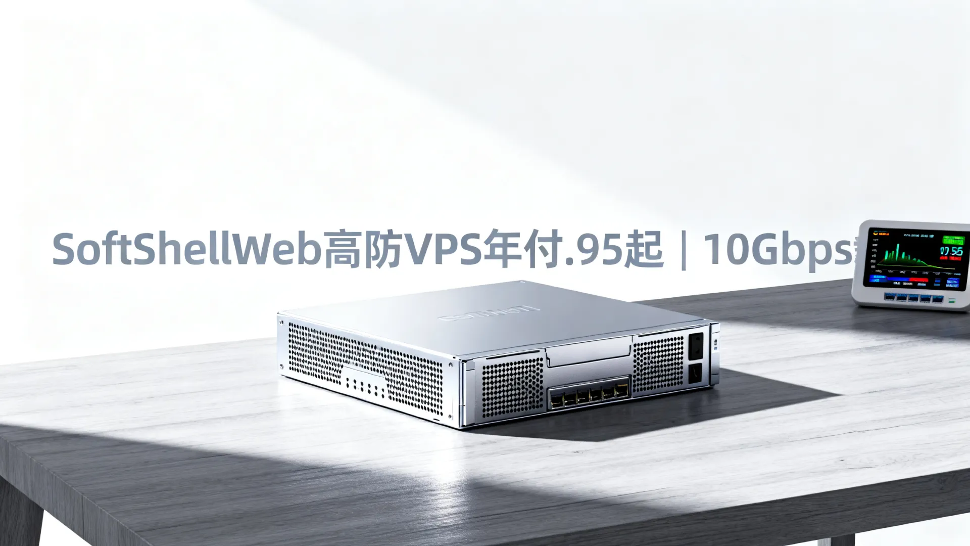 盐湖城VPS哪家便宜又防DDoS攻击？ | SoftShellWeb高防VPS年付.95起｜10Gbps带宽