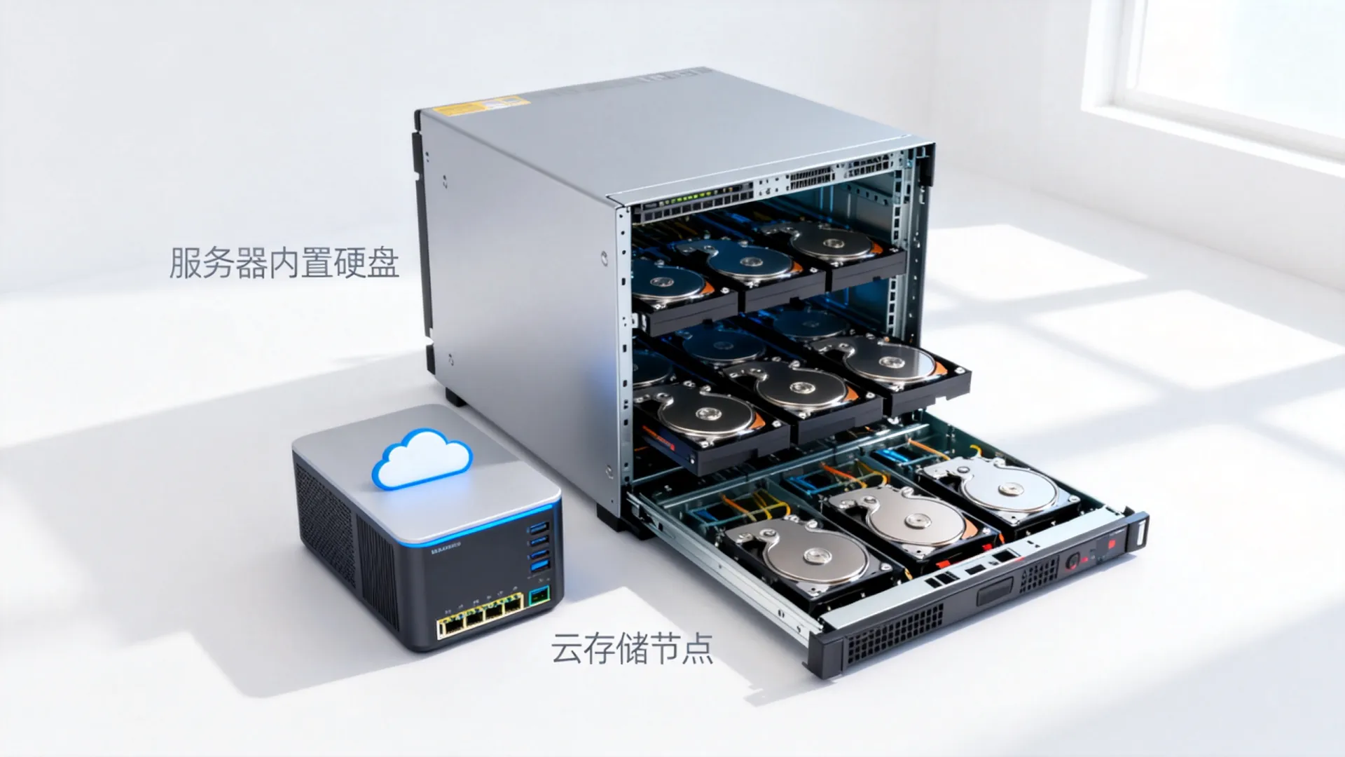 服务器有硬盘为什么还要存储?云存储优势全解析 服务器有硬盘为什么还要存储