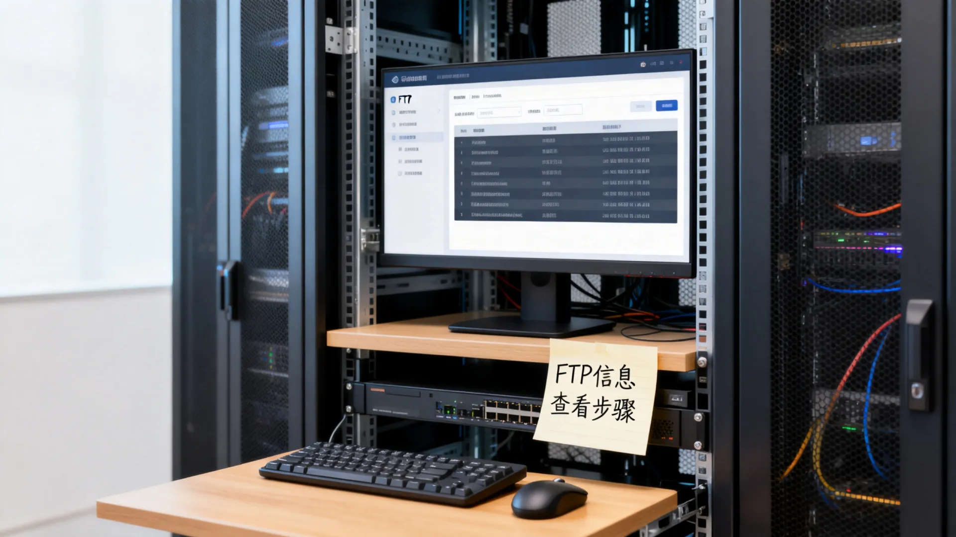 服务器在哪里看ftp信息