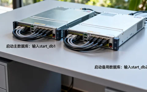 服务器双数据库启动教程，服务器有两个库怎么启动