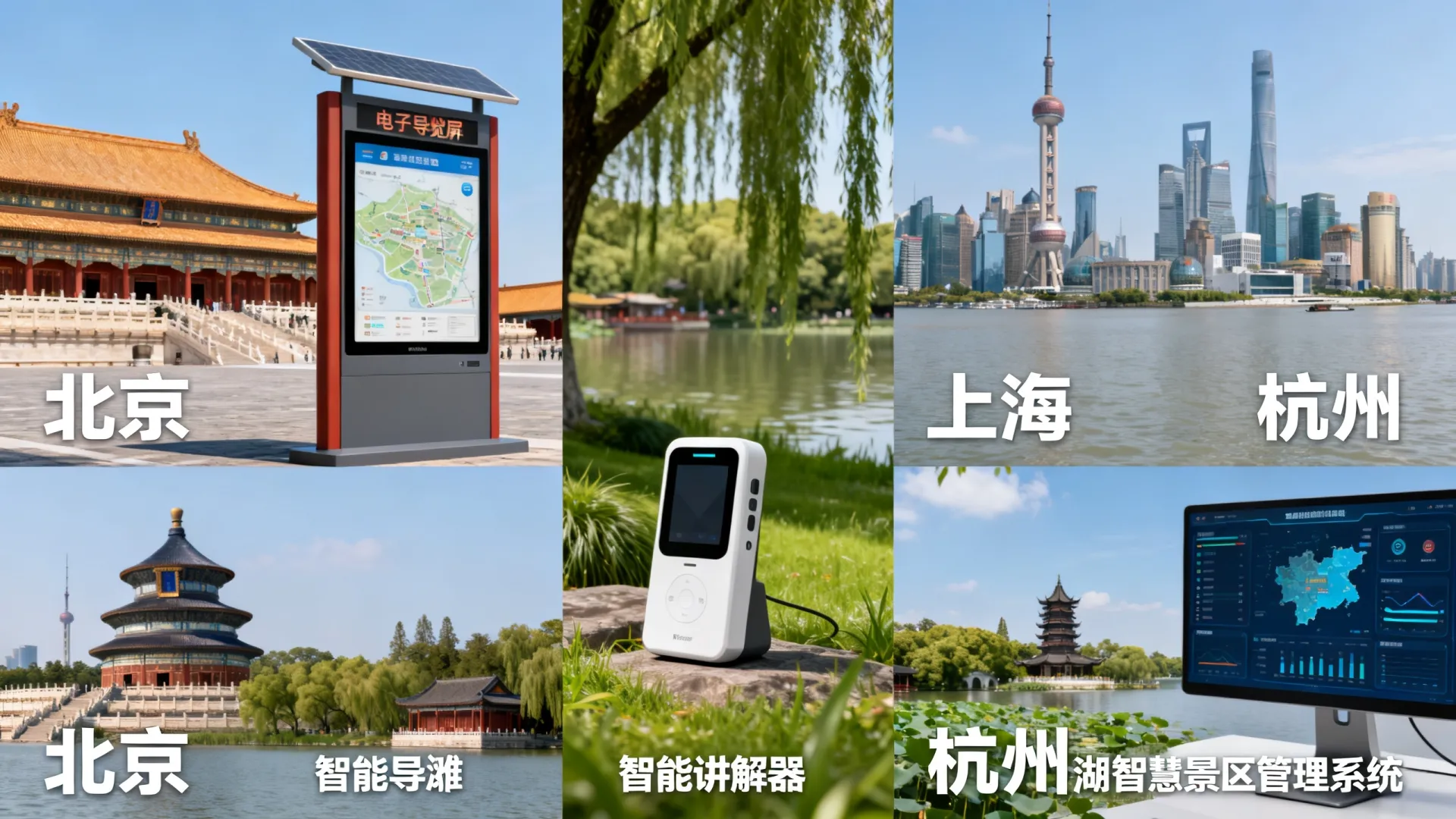 国内各省市智慧旅游建设概况