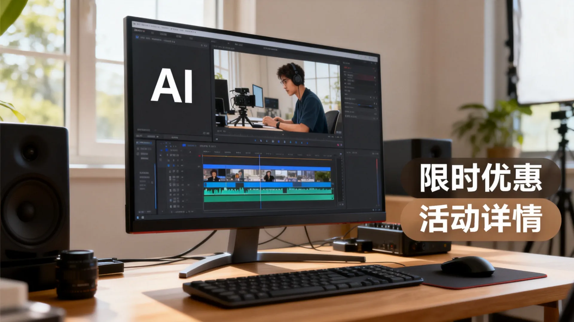 AI剪辑促销 AI剪辑促销