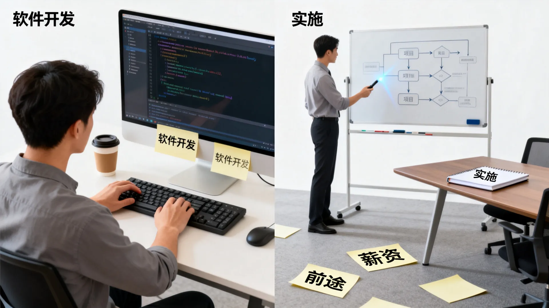 开发好还是实施好