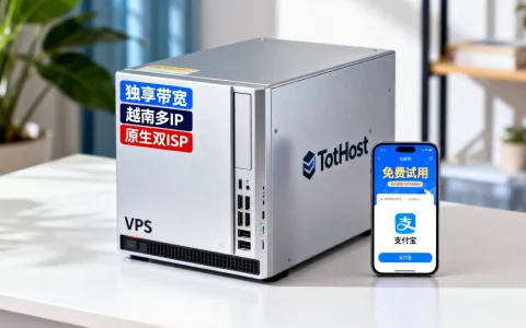 TotHost独享带宽越南多IP原生双ISP VPS怎么用？免费试用支持支付宝吗？