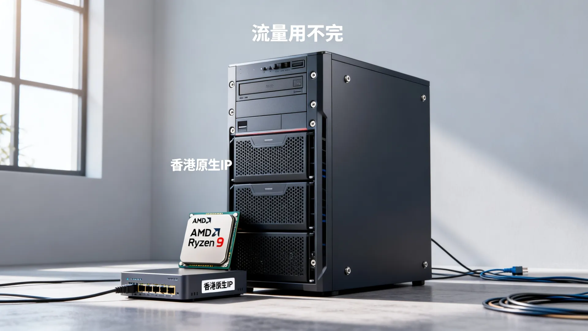 香港机房原生IP 香港原生ip - AMD Ryzen 9,流量用不完 香港机房原生IP 香港原生ip