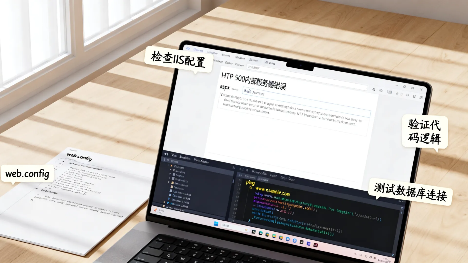 aspx网页无法打开