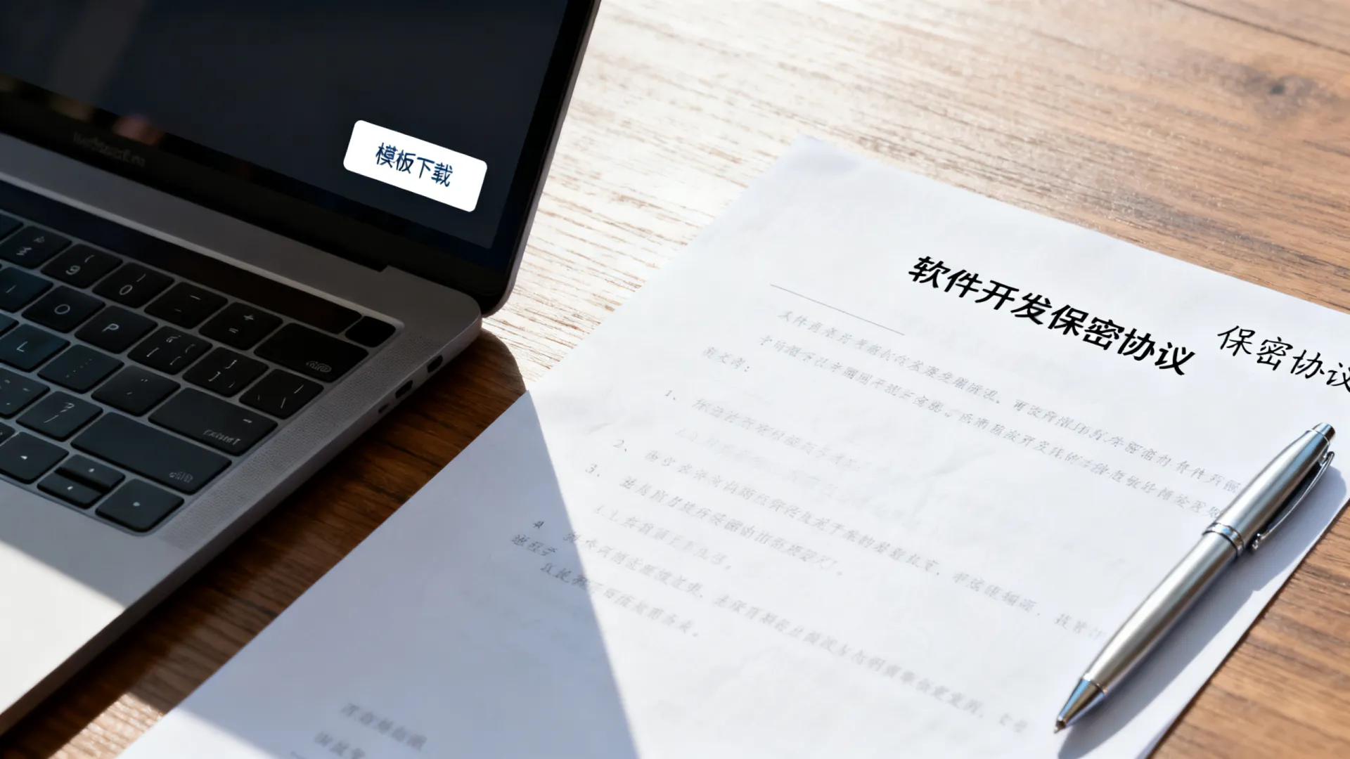 软件开发 保密协议
