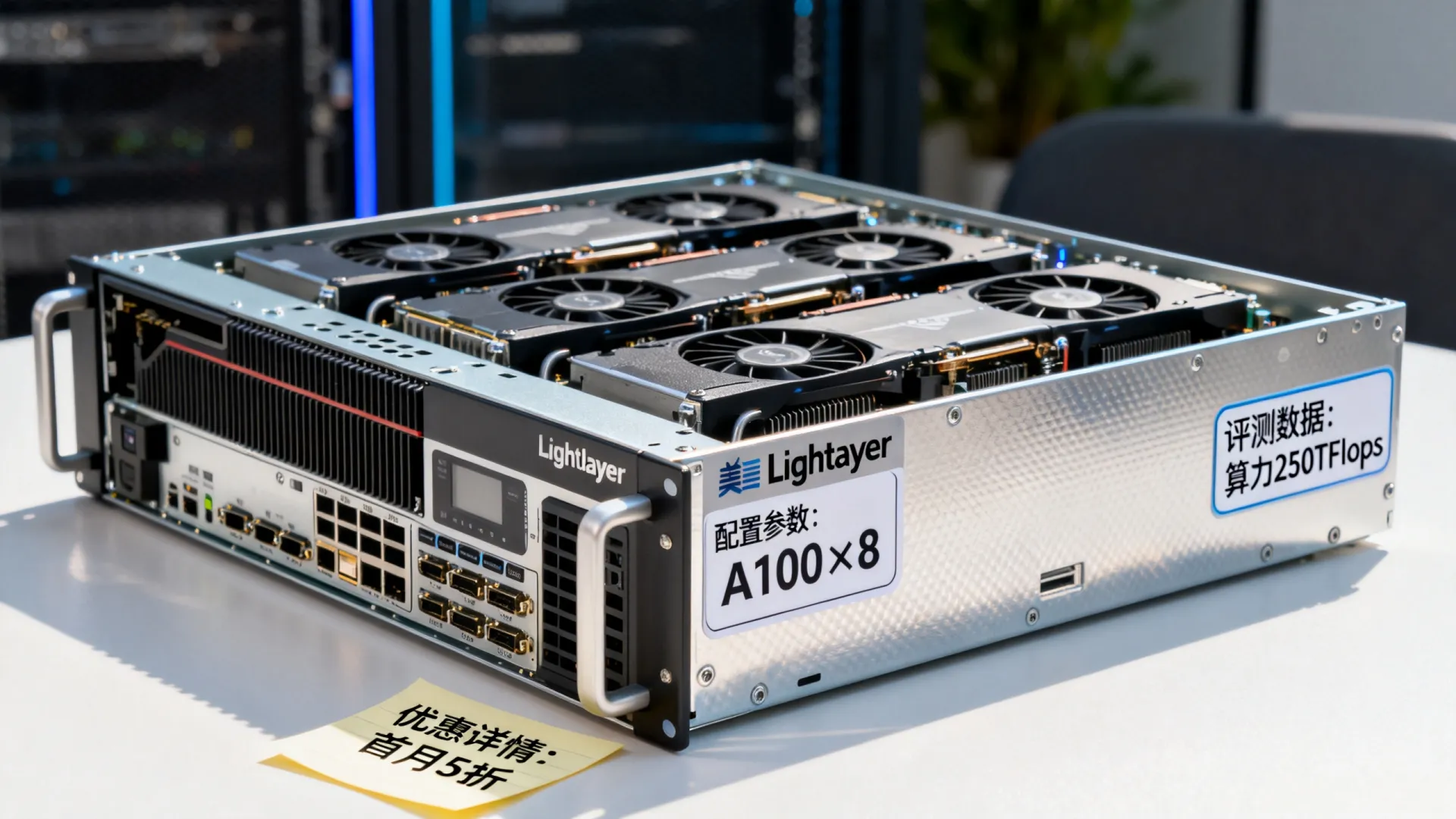lightlayer：美国GPU服务器，8张RTX4090、2AMD EPYC 75F3、512G内存、1.92T M.2 SSD+27.68T U.2 SSD、300M带宽 - VPS评测 - 国外VPS，国外VPS商家，评测及优惠