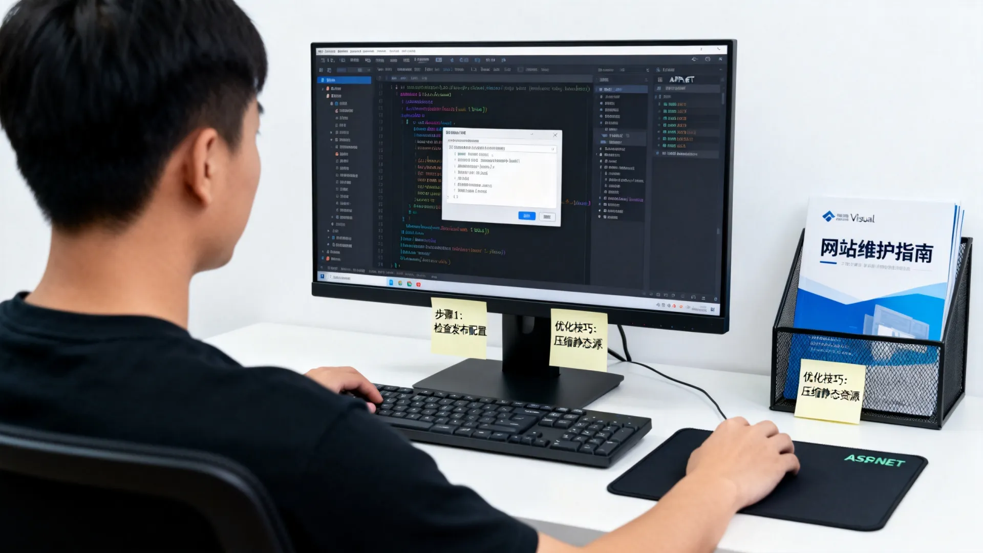 如何修改ASP.NET发布的网站?详细步骤与优化技巧 | ASP.NET网站维护指南 详细步骤与优化技巧