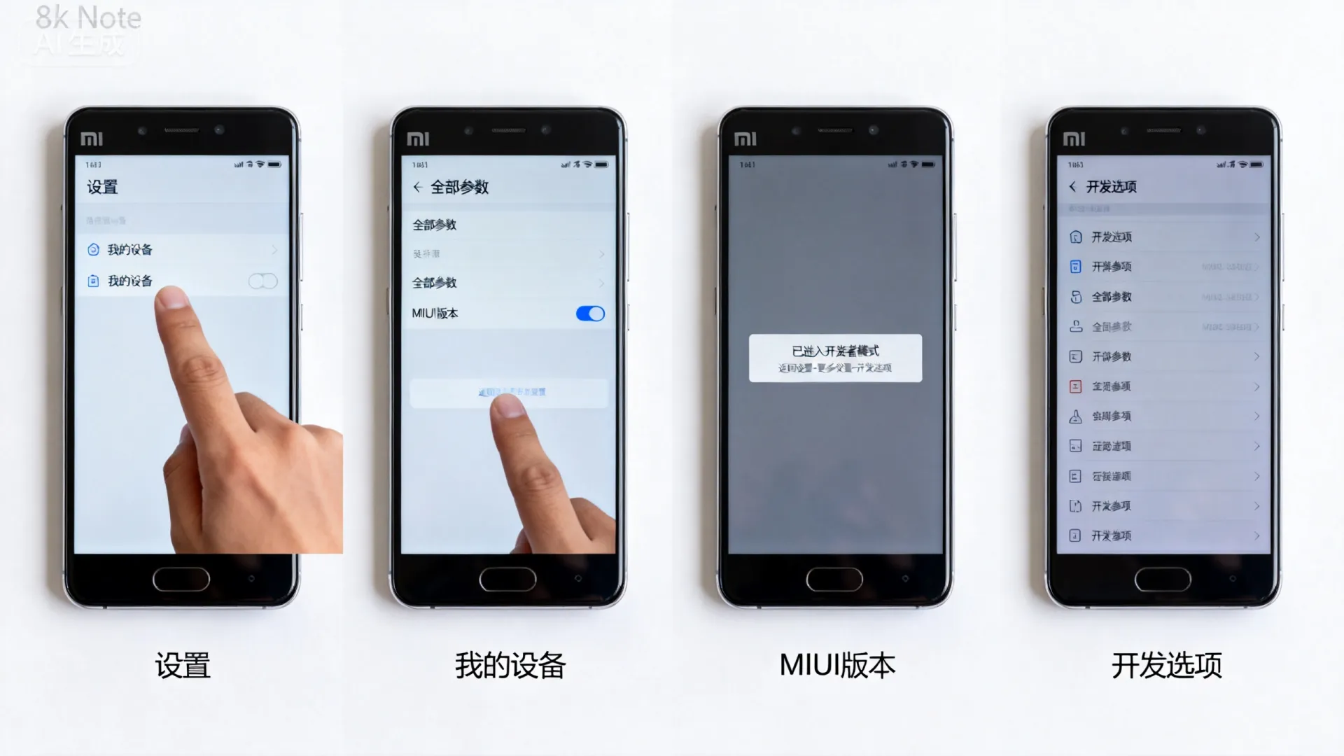 小米note开发选项在哪里 小米note开发选项在哪里