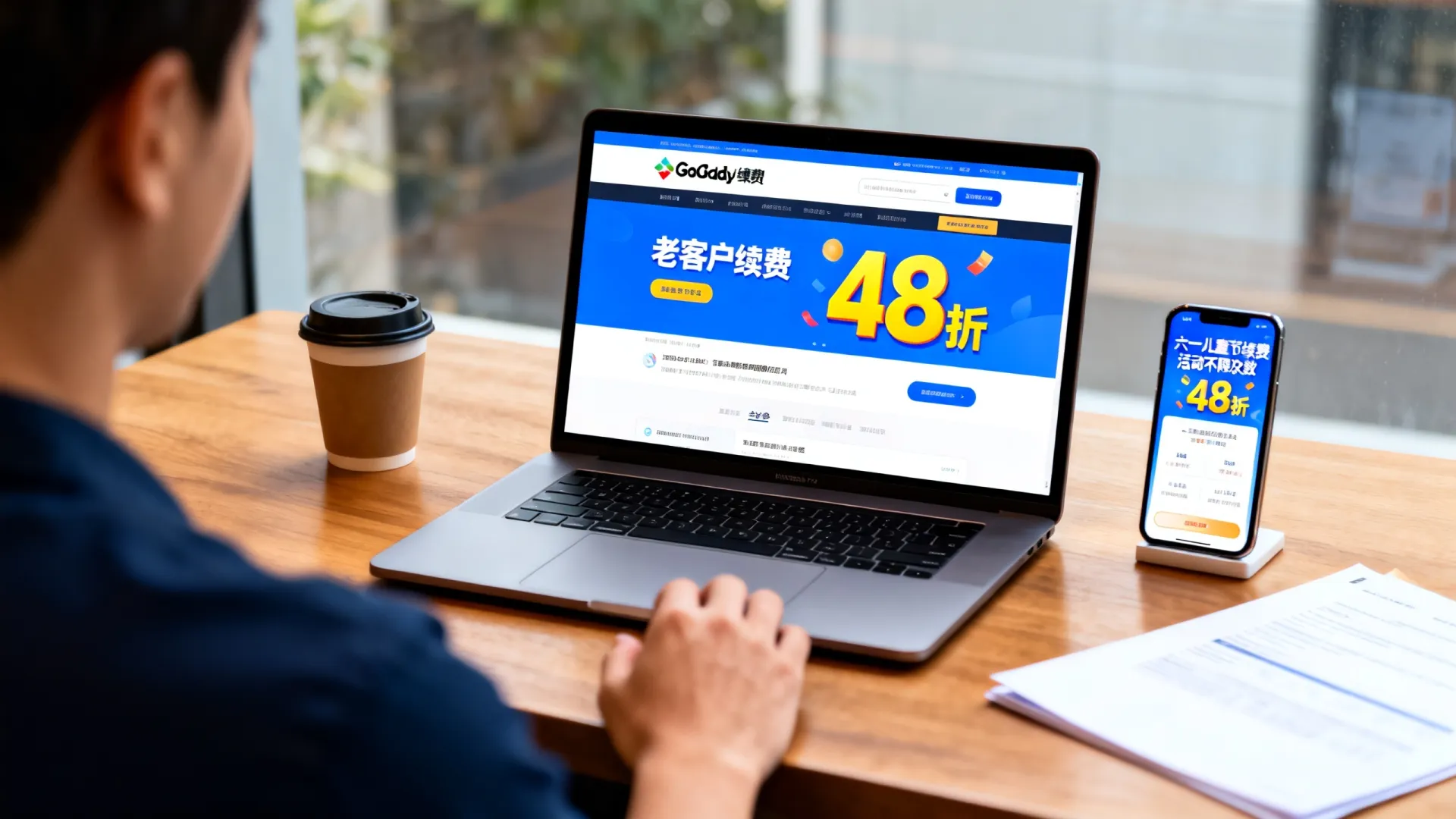 GoDaddy老客户续费优惠怎么用?六一儿童节续费48折活动不限次数吗? GoDaddy老客户续费优惠怎么用