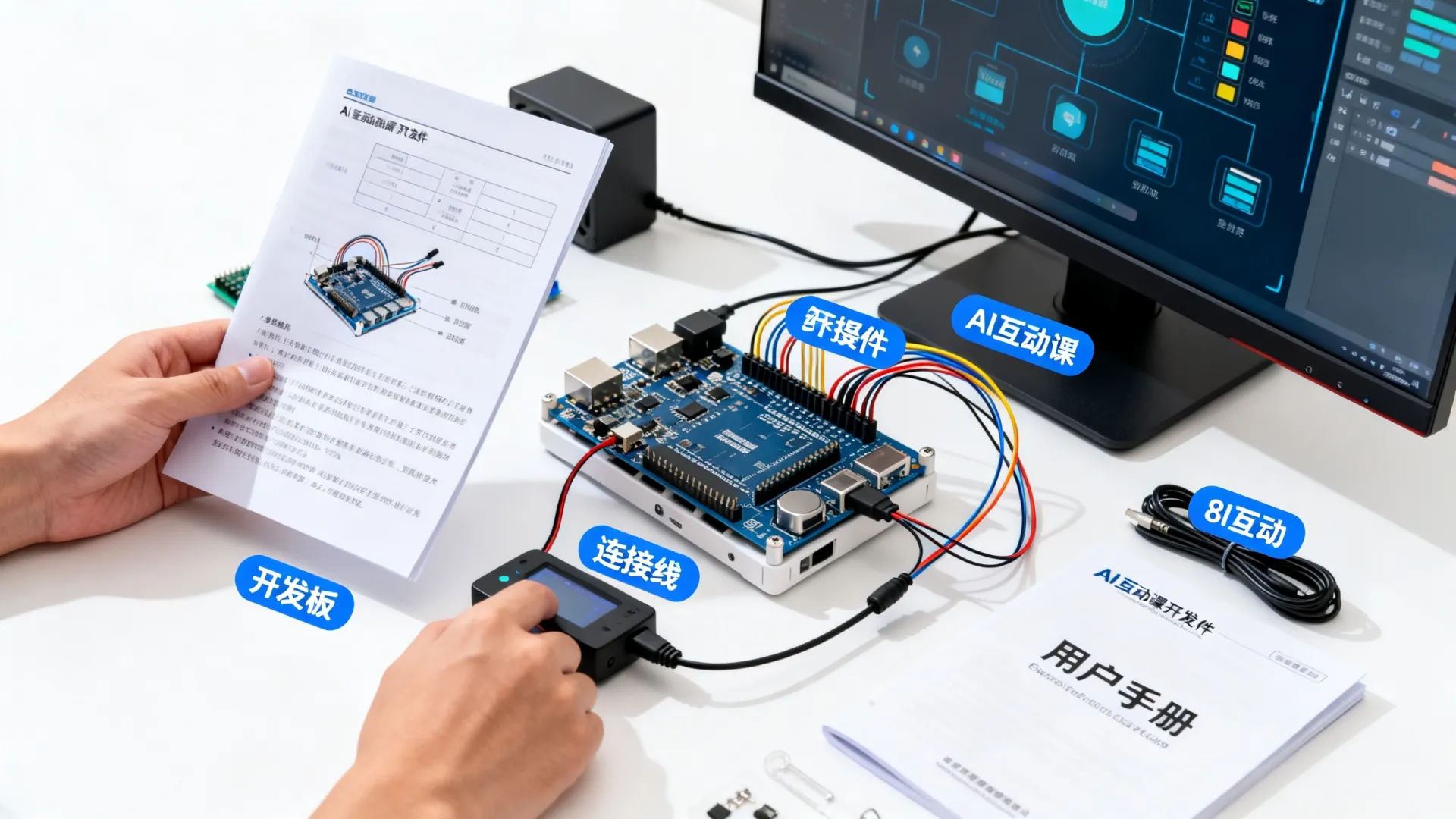 AI互动课开发套件怎么搭建 AI互动课开发套件怎么搭建