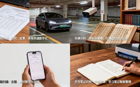 AI文字识别有哪些应用领域？具体能用来做什么？