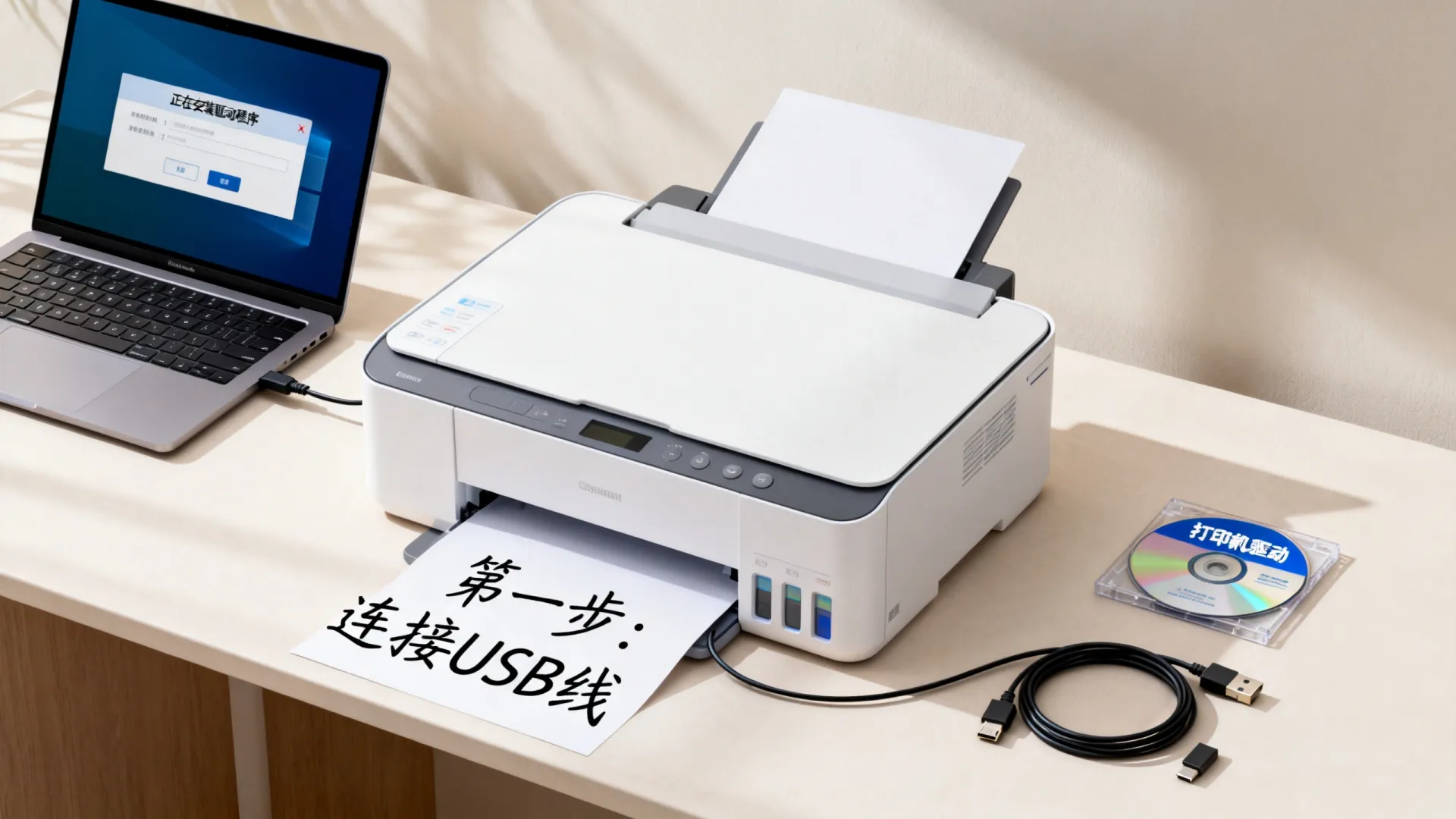 怎么安装连接打印机
