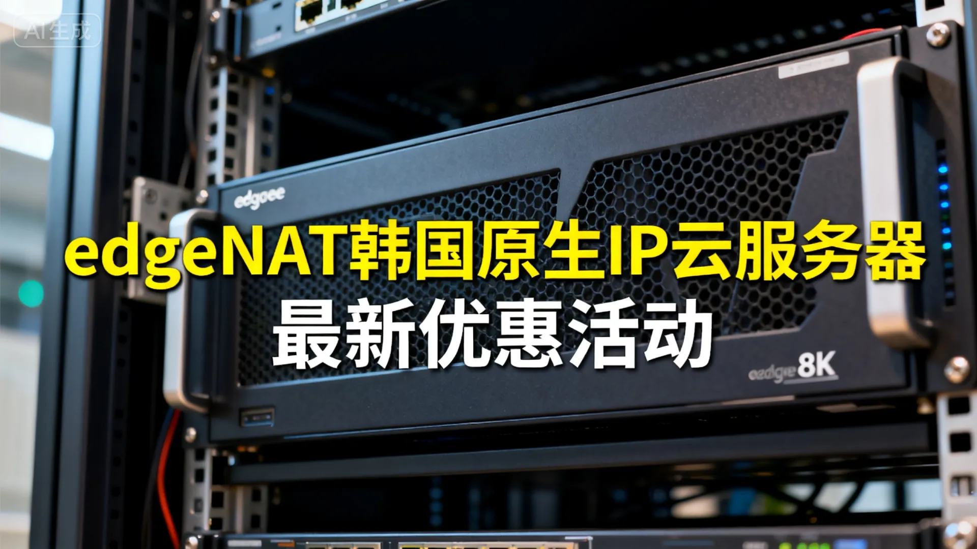 edgeNAT韩国原生IP云服务器最新优惠活动值得买吗？