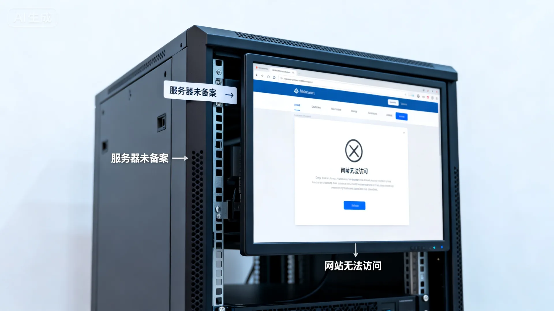 服务器未备案有什么后果?网站无法访问是否因此导致 网站无法访问是否因此导致