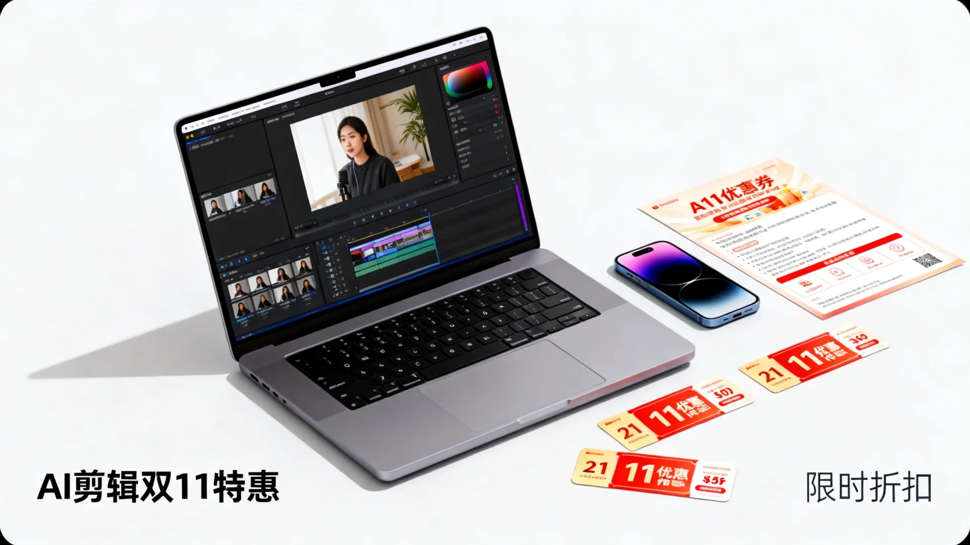 AI剪辑双11活动 AI剪辑双11活动