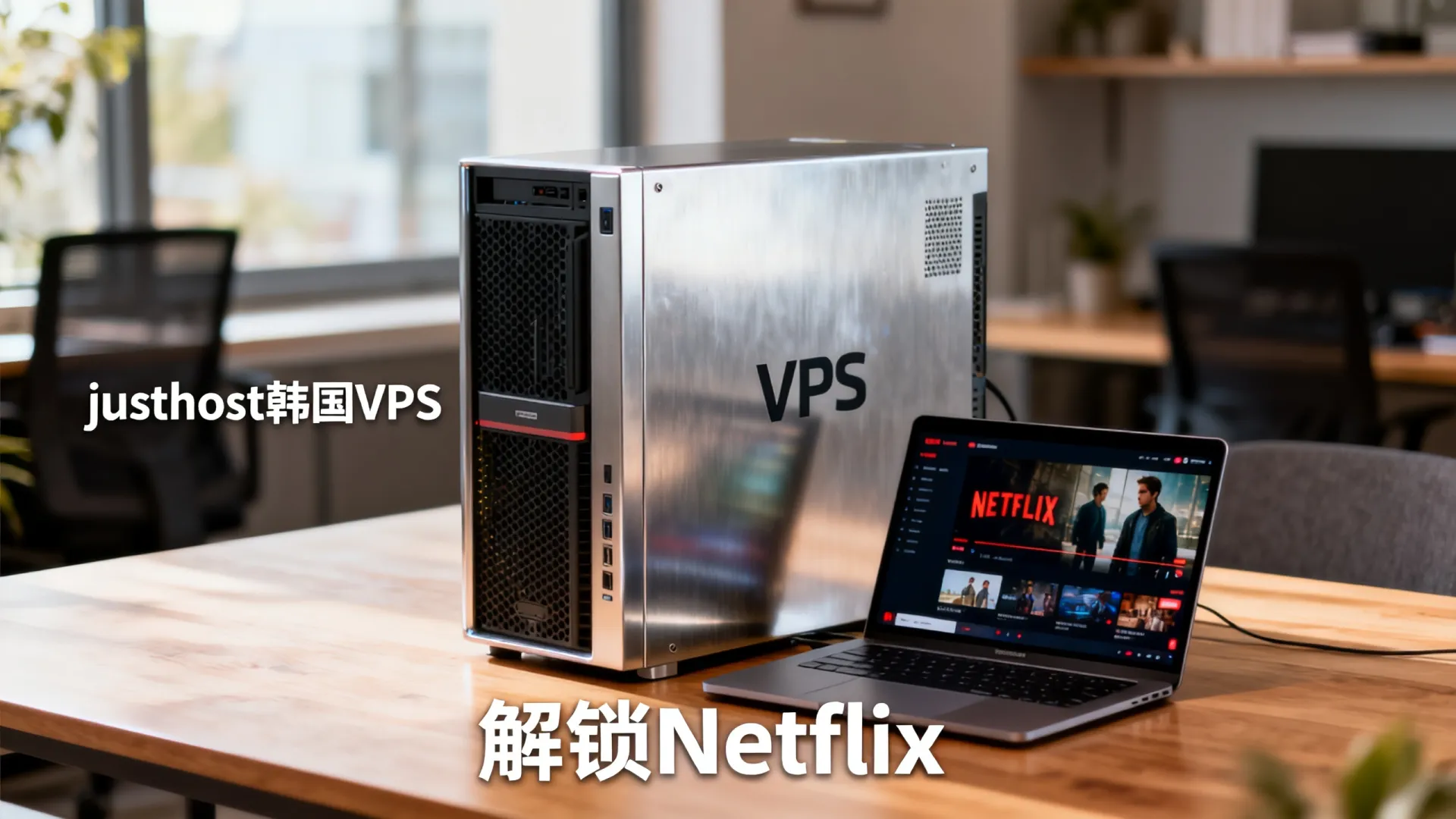 justhost韩国VPS测评:解锁土耳其Tiktok/澳大利亚Netflix/韩国大部分流媒体平台,三网绕路速度一般 - BGP多线 justhost韩国VPS测评