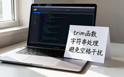 ASP中trim函数如何正确使用及在哪些场景下避免其局限性？