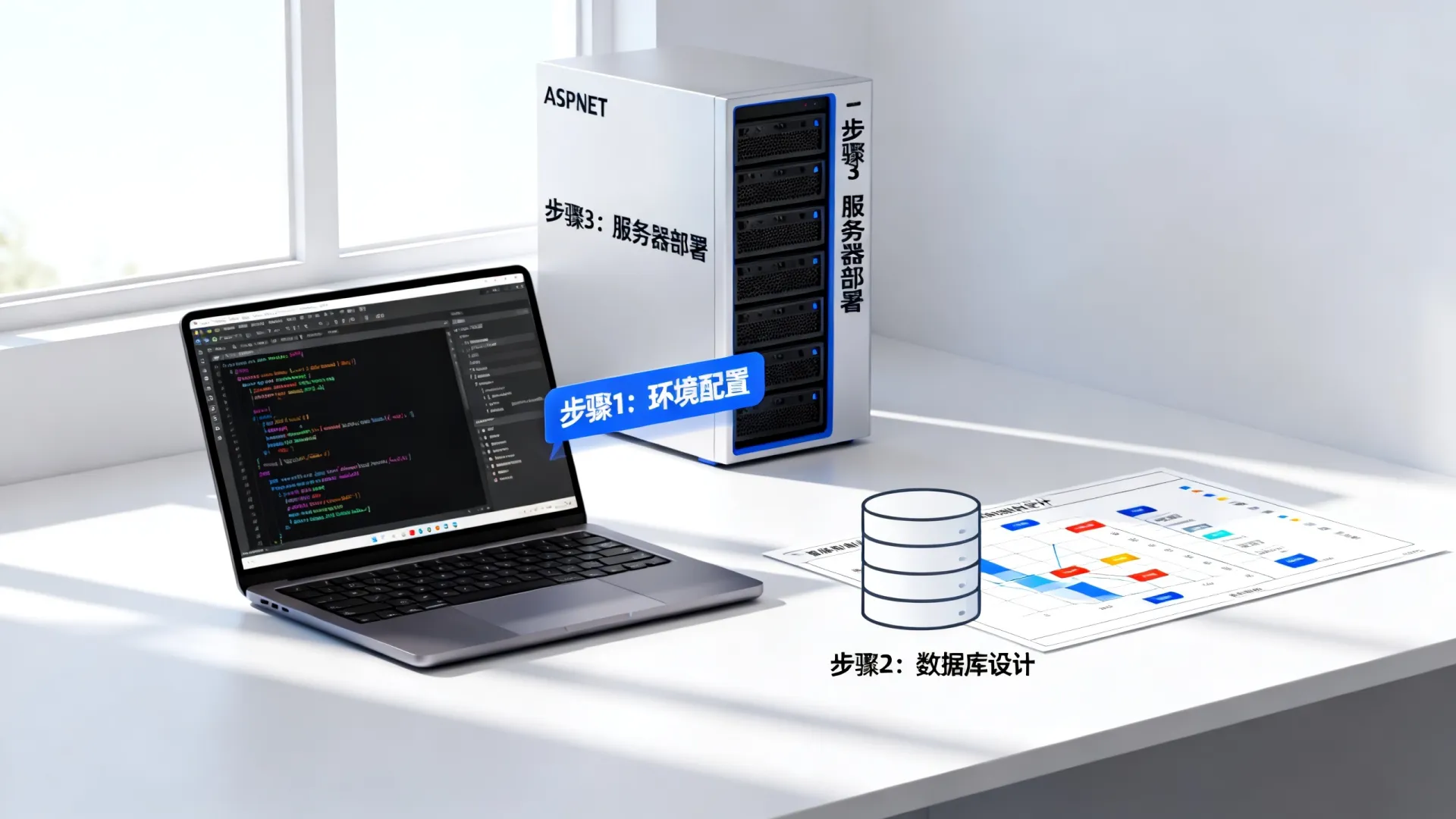 ASP.NET网站后台如何搭建?完整开发步骤与实战教程 ASP.NET网站后台如何搭建?完整开发步骤与实战教程