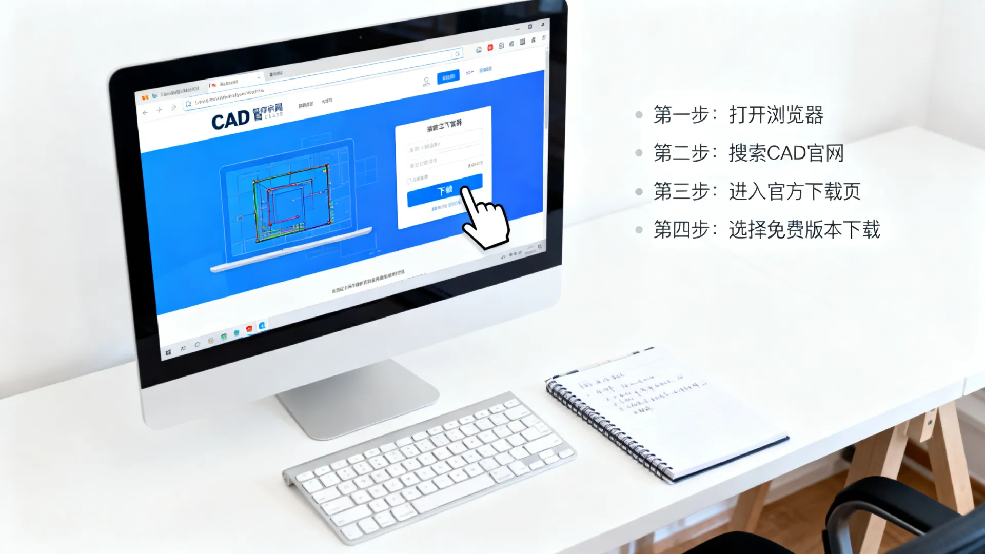 cad软件如何下载到桌面 cad软件如何下载到桌面
