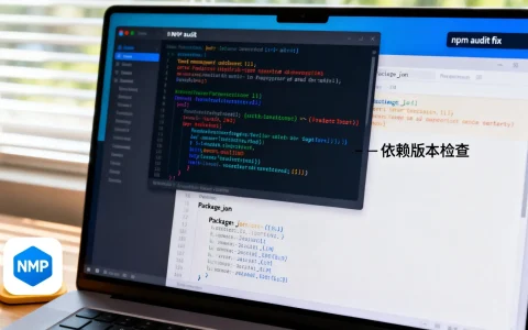 如何修复npm audit报错？npm安全漏洞扫描指南