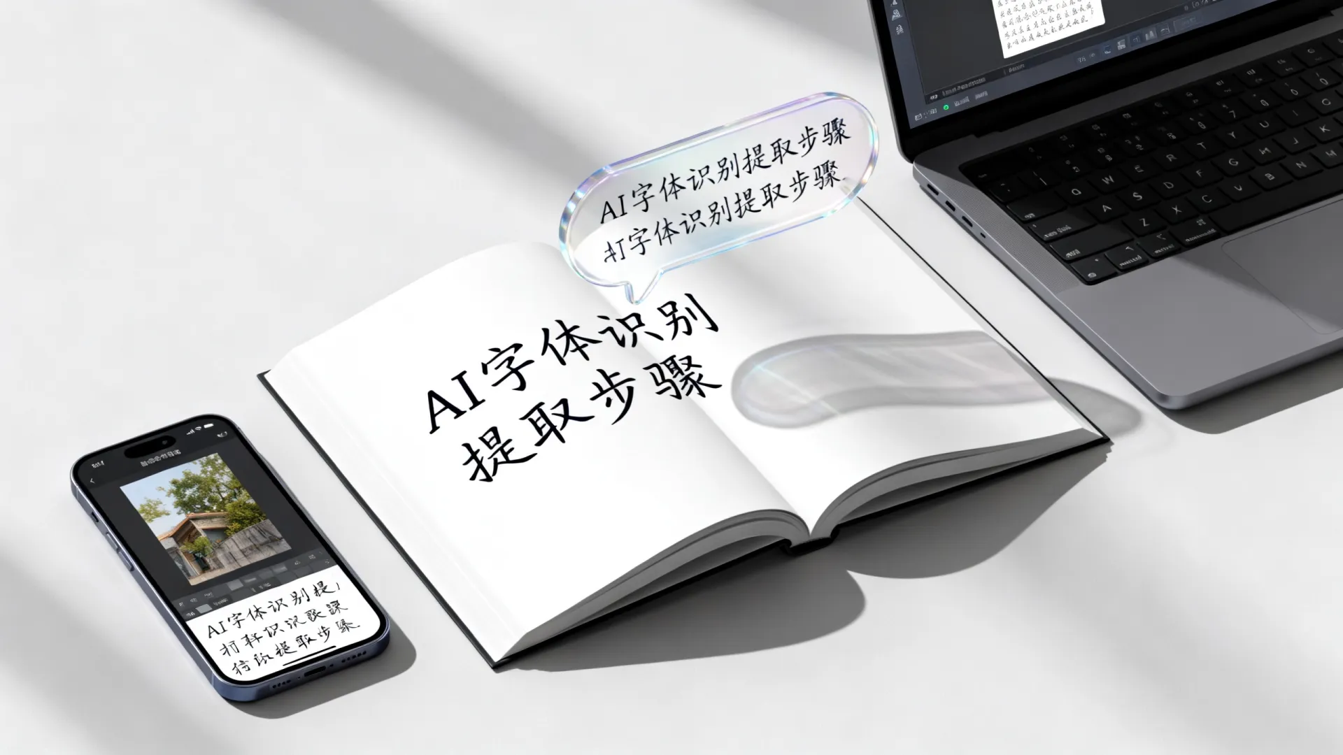 ai里字体识别提取文字编辑