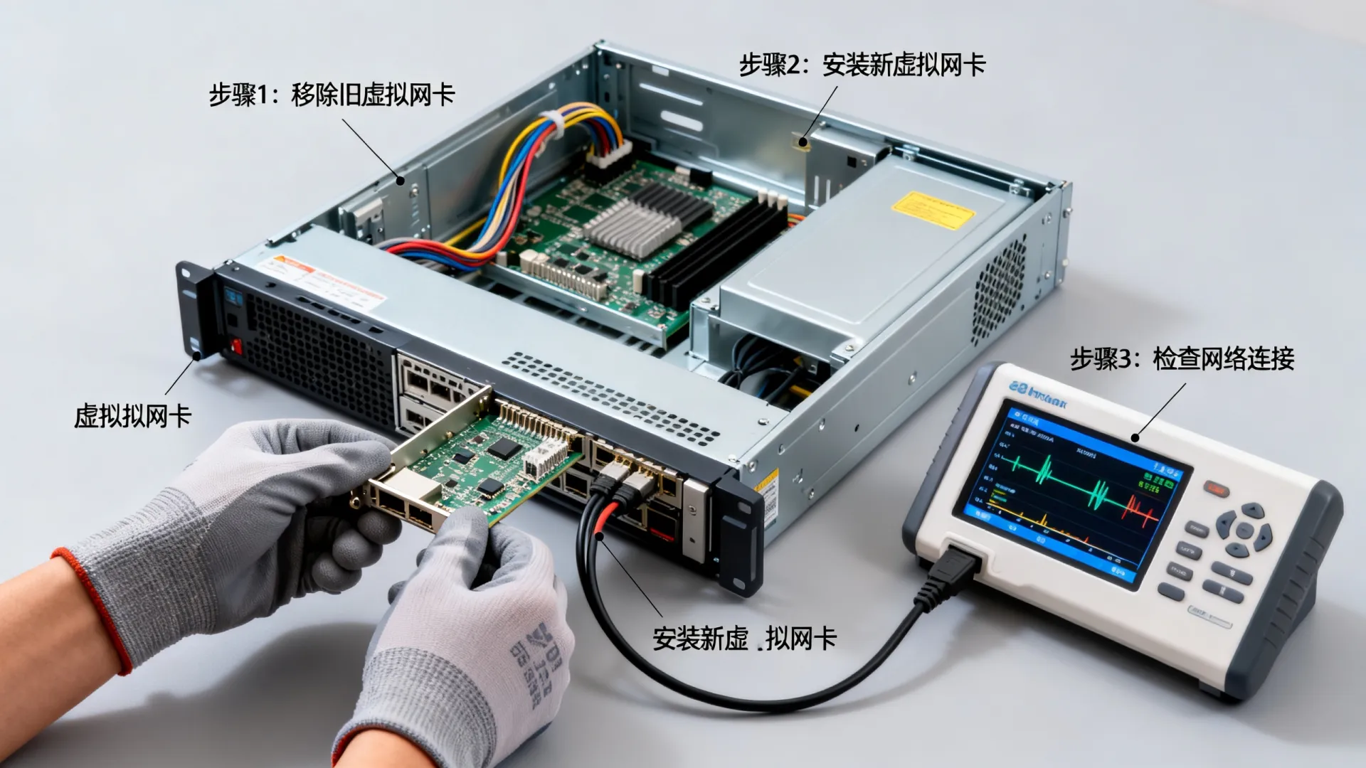 服务器更换虚拟网卡 服务器更换虚拟网卡