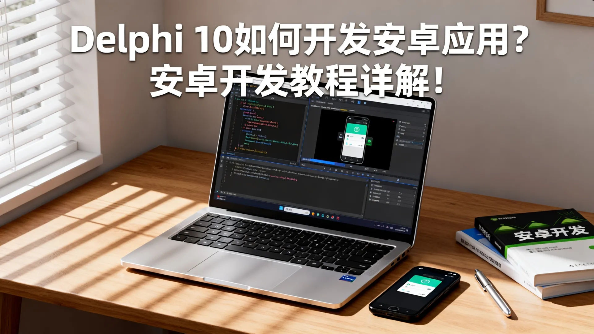 Delphi 10如何开发安卓应用？安卓开发教程详解！