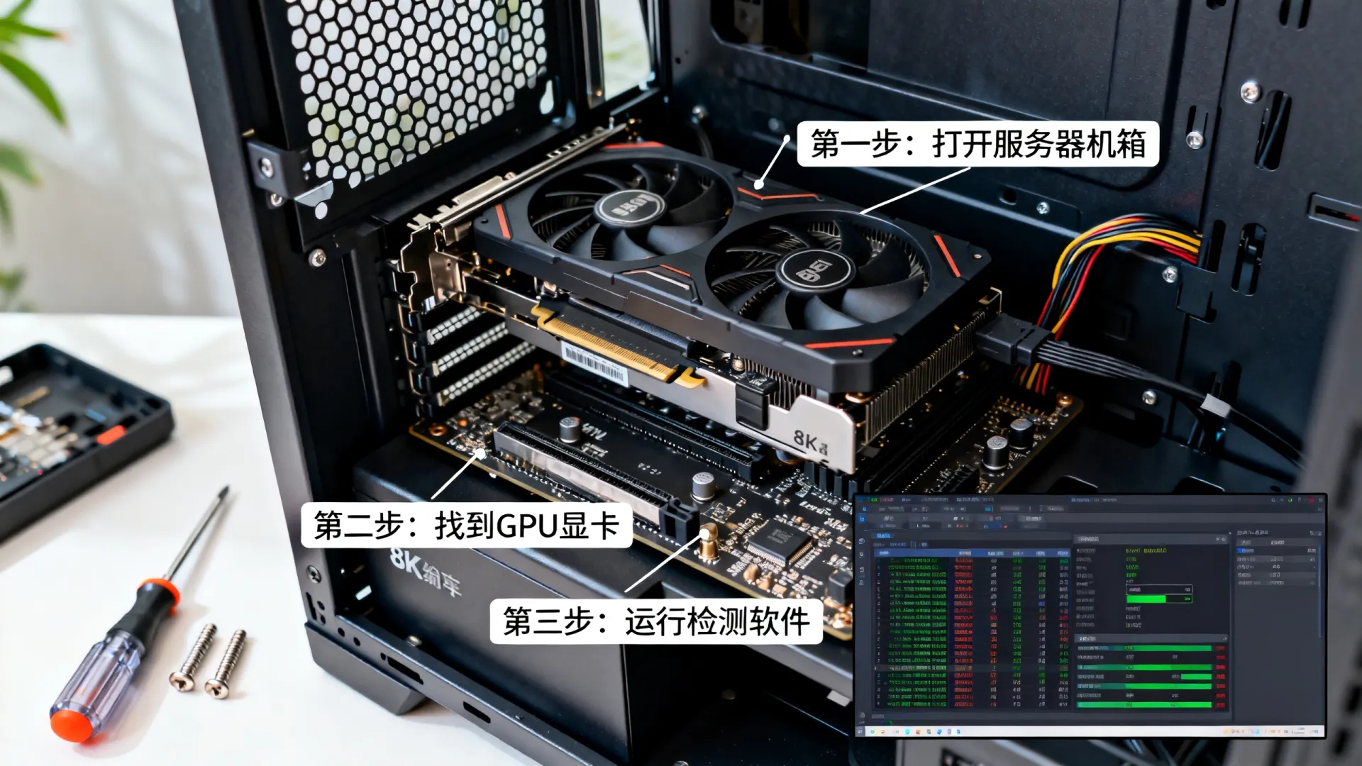 服务器GPU内存查看教程,详细步骤怎么操作?,服务器GPU内存查看方法 服务器GPU内存查看教程