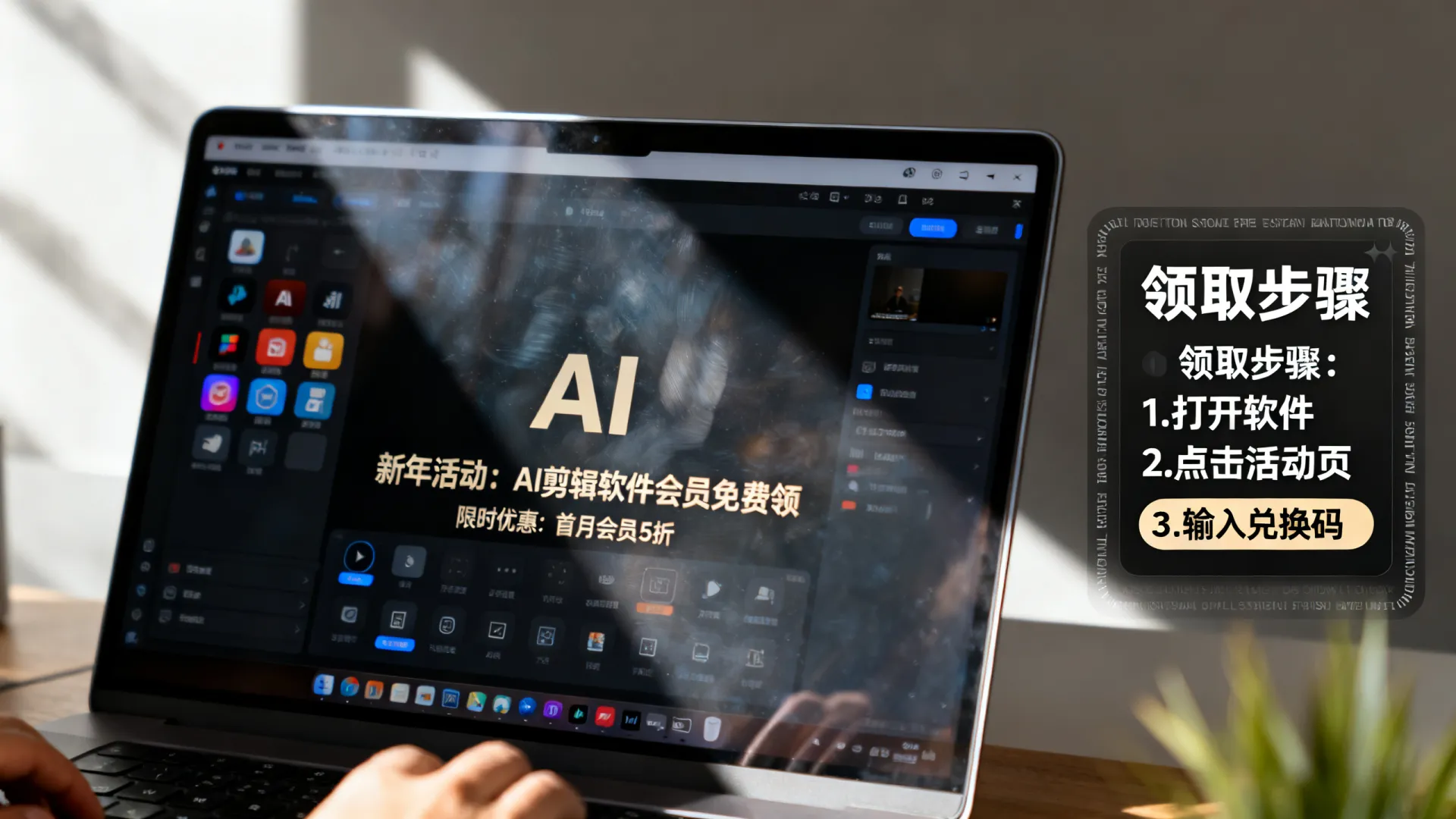 AI剪辑新年活动 AI剪辑新年活动