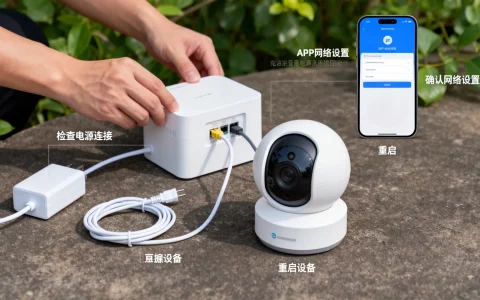监控摄像头离线了怎么恢复，一直显示离线怎么办
