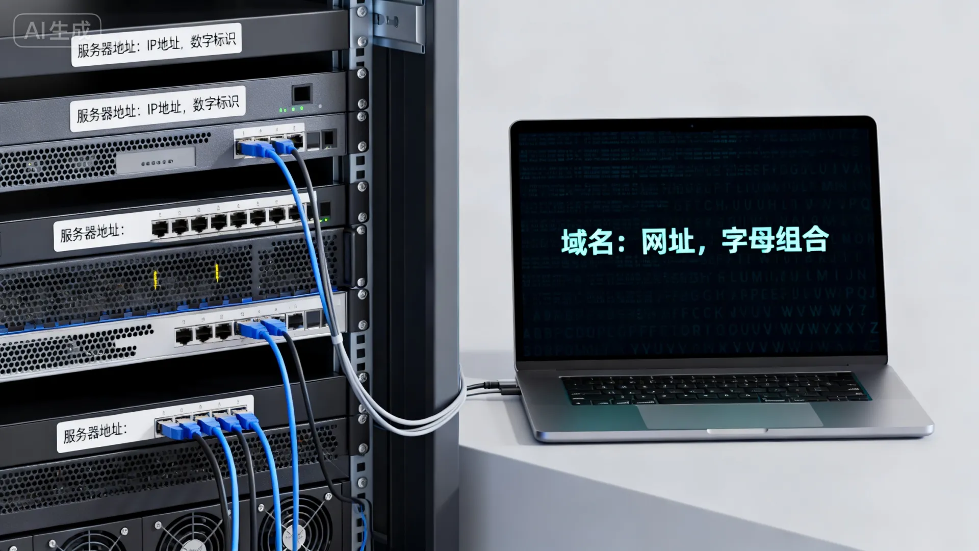 服务器地址就是域名么 服务器地址就是域名么