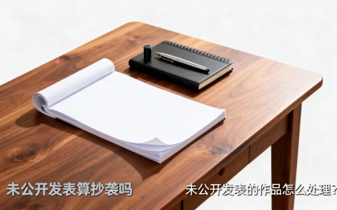 未公开发表算抄袭吗，未公开发表的作品怎么处理？
