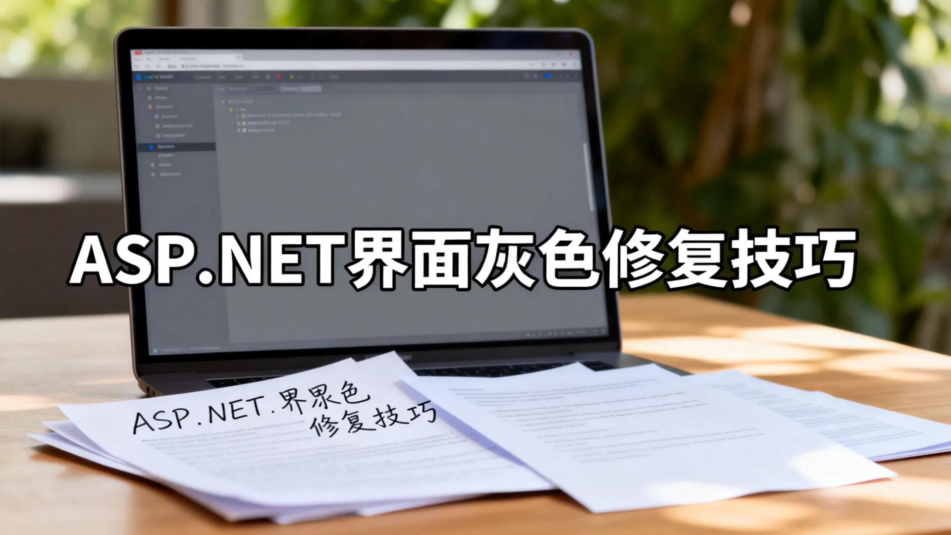 为什么ASP.NET界面显示灰色?修复技巧大全 为什么ASP.NET界面显示灰色?修复技巧大全