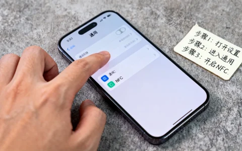 iPhone如何开启NFC功能？苹果NFC设置教程详解