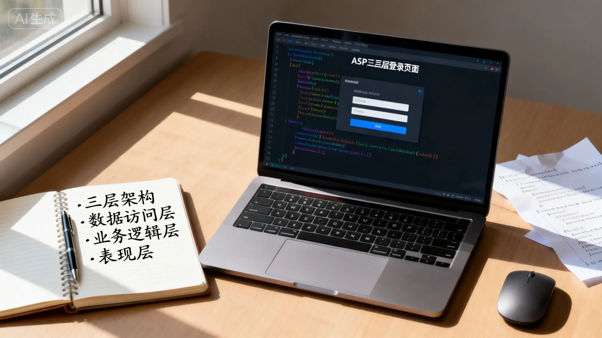 asp三层登录页面 asp三层登录页面