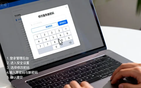 如何修改服务器密码？具体步骤在哪里可以找到？